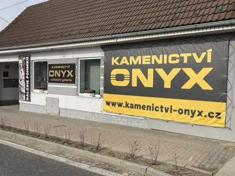 Kamenictví ONYX – prodejna ve Vracově