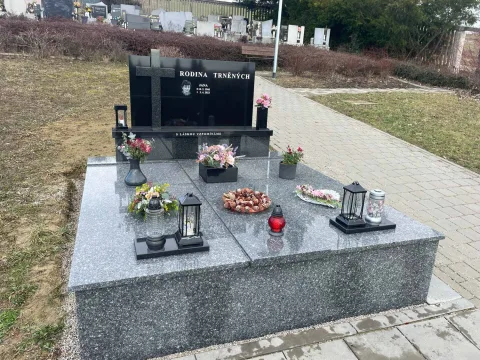 Dvojhrob – ukázka realizace Kamenictví ONYX