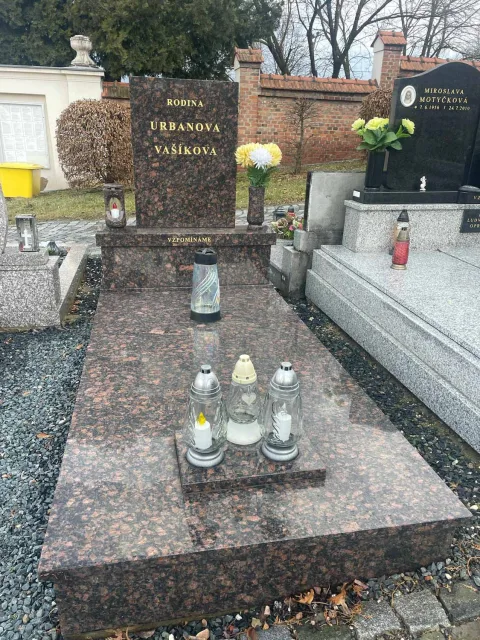 Jednohrob – ukázka realizace Kamenictví ONYX