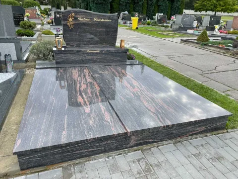 Dvojhrob – ukázka realizace Kamenictví ONYX