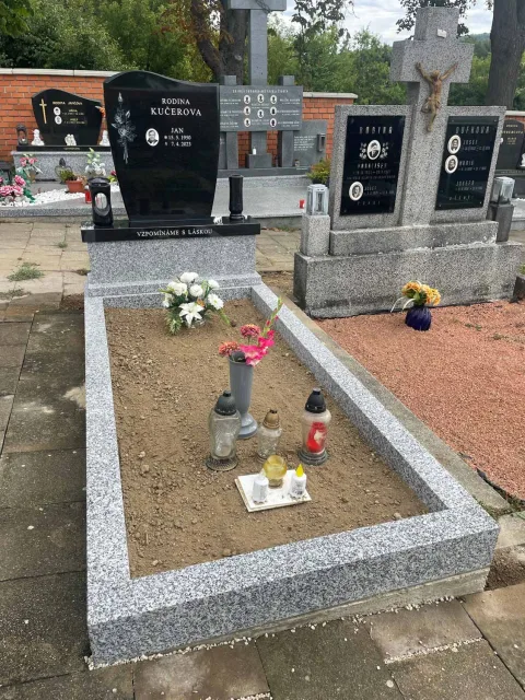 Jednohrob – ukázka realizace Kamenictví ONYX
