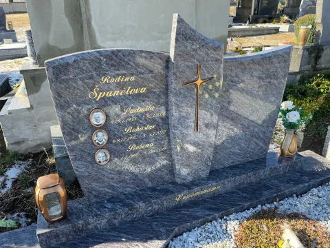 Dvojhrob – ukázka realizace Kamenictví ONYX