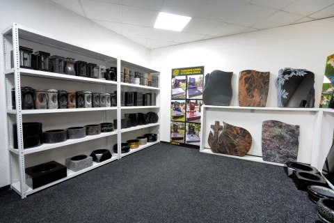 Prodejna a galerie pomníků Kamenictví ONYX ve Vracově