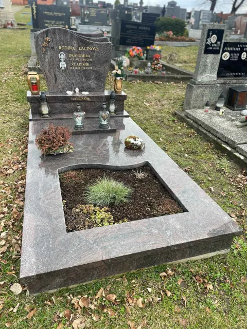 Jednohrob – ukázka realizace Kamenictví ONYX