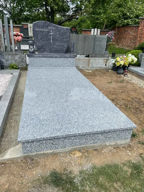Jednohrob – ukázka realizace Kamenictví ONYX