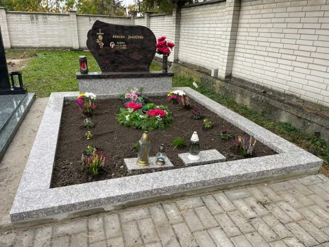 Dvojhrob – ukázka realizace Kamenictví ONYX