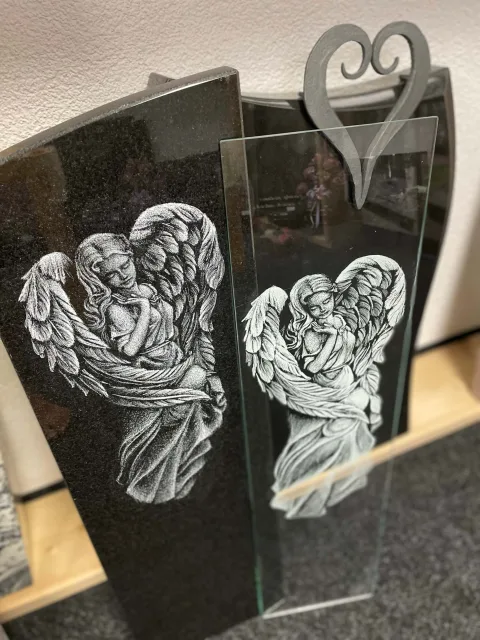 Gravírování do kamene – ukázka práce Kamenictví ONYX