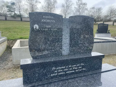 Dvojhrob – ukázka realizace Kamenictví ONYX