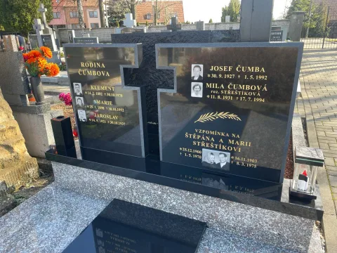 Dvojhrob – ukázka realizace Kamenictví ONYX